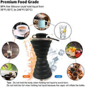 HydroFold - Handy Foldable Water Bottle Whiteh Hook