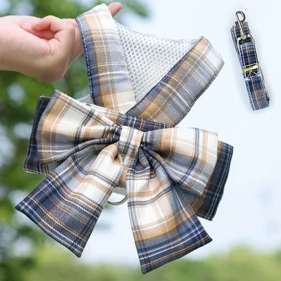 Aurélien Harnais – Stylish Dog Harness with Bow