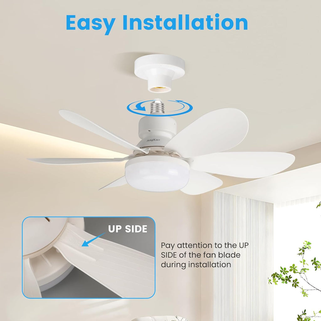 BreezeLight Fan – Adjustable LED Ceiling Fan