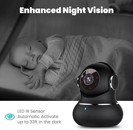 360° Indoor Security Camera - For Safety and Peace of Mind