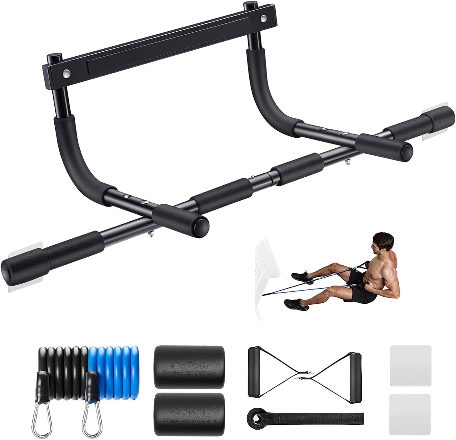 PowerGrip - Strong Doorway Pull-up Bar up to 200 Kg