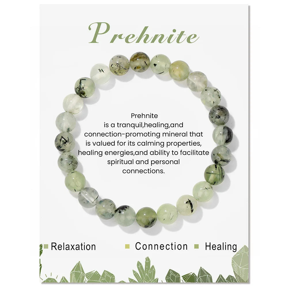 Aria: Natural Crystal Bracelet for Healing Energy