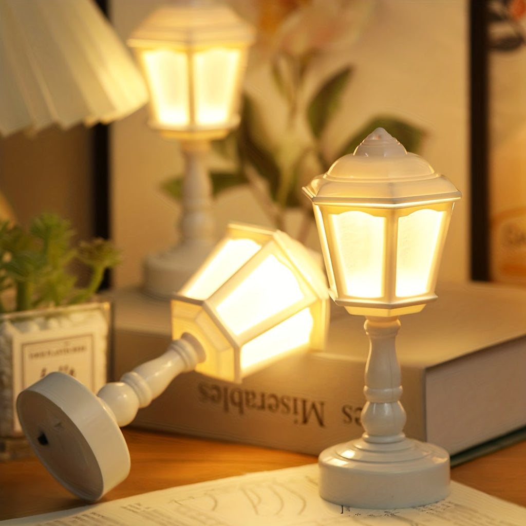 RetroGlow Lamp - Small LED Table Lamp Streetlight