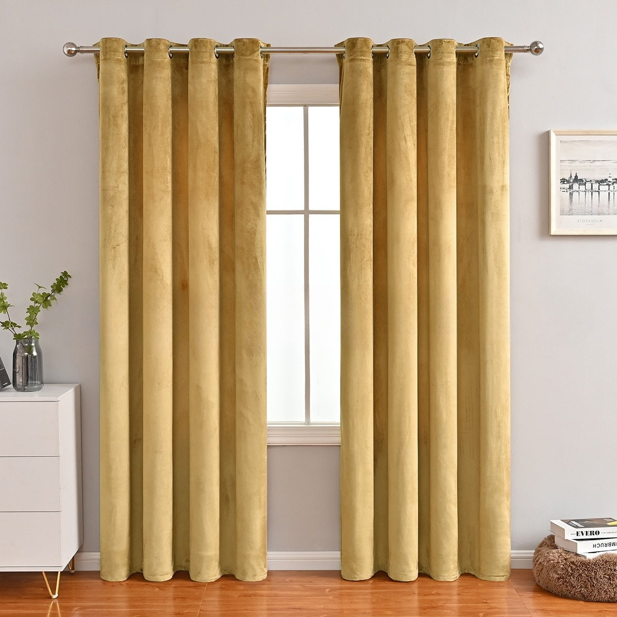VelvetEase Curtains - Luxurious Thermal Velvet for Optimal Comfort
