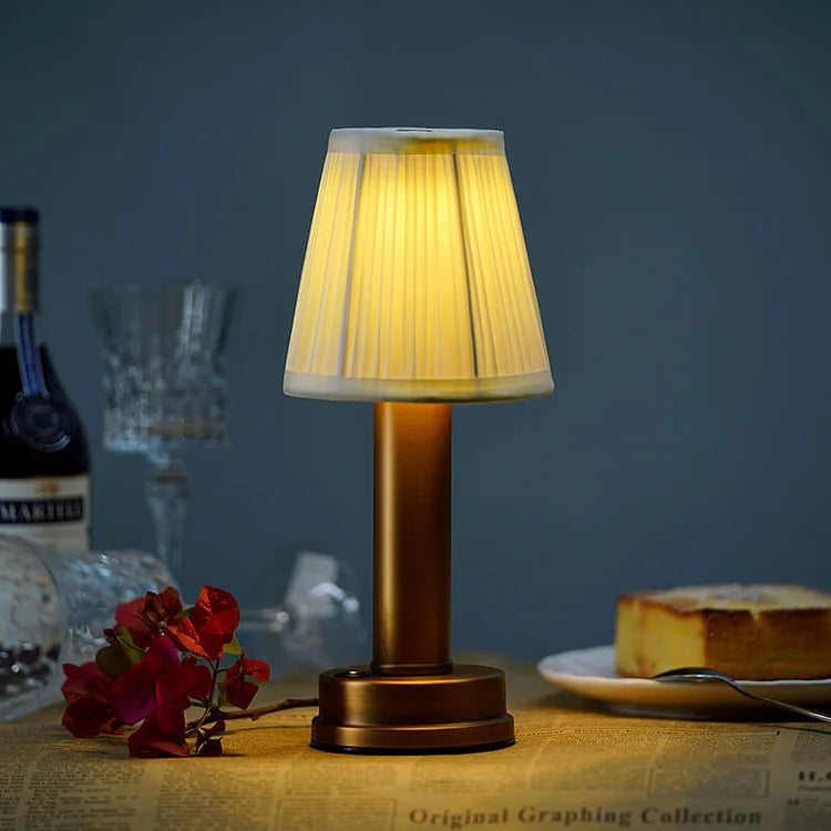 LuxeSilk Wireless Table Lamp