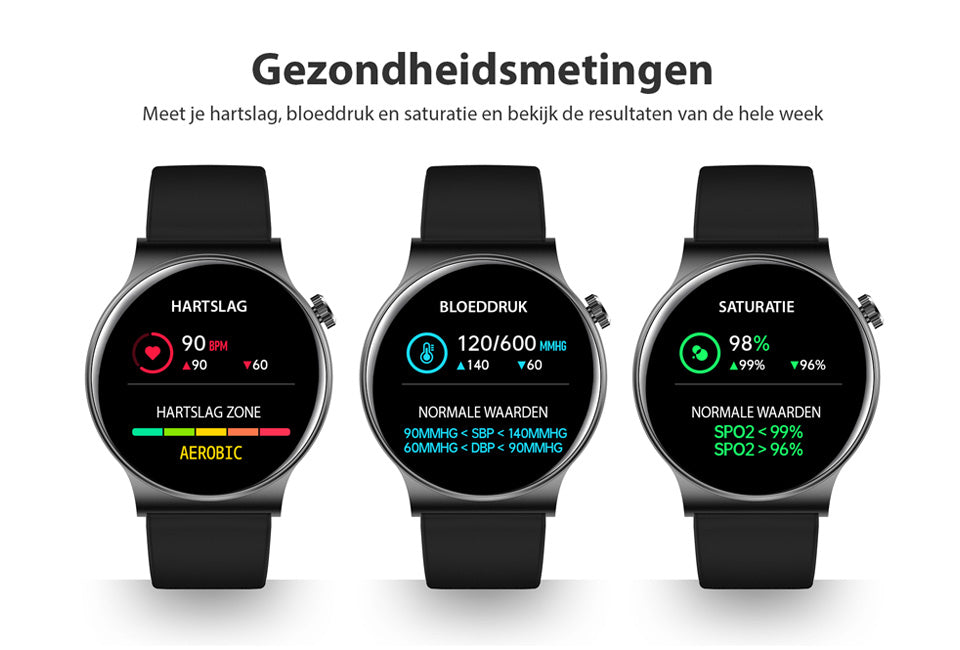 SmartFit Watch - Stylish Multifunctional Health Tracker
