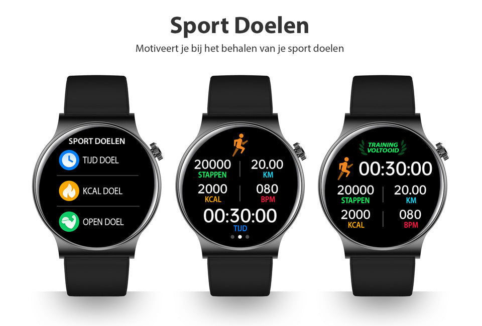 SmartFit Watch - Stylish Multifunctional Health Tracker