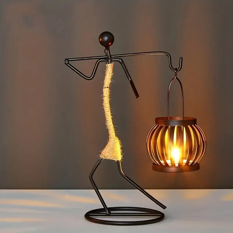 VintageMan - Retro Elegant Candle Holder for Interior