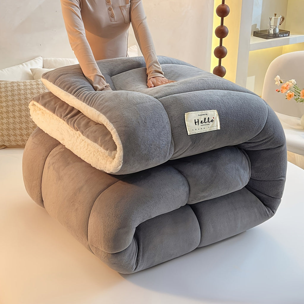Stylish Cabin Sherpa Fleece Duvet – Ultimate Comfort & Warmth
