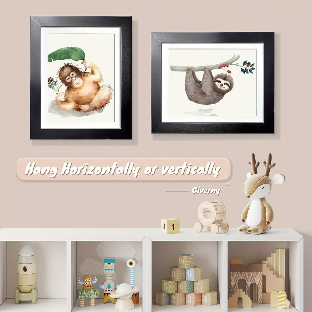 KidArtFrame – Cartoon Kids Picture Frame with Wooden Frame