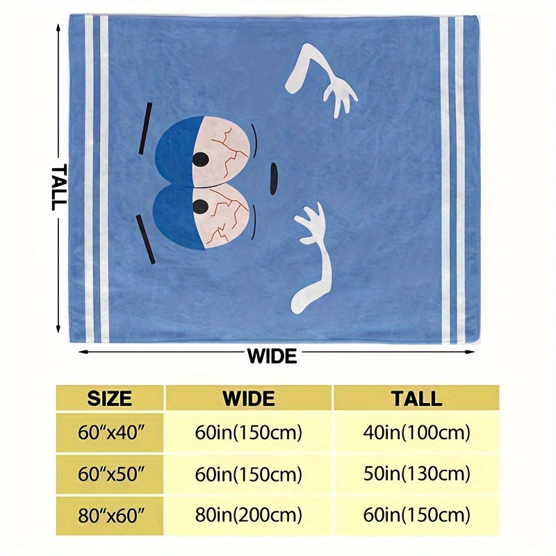 AnimeThrow – Reversible Flannel Blanket for All Seasons