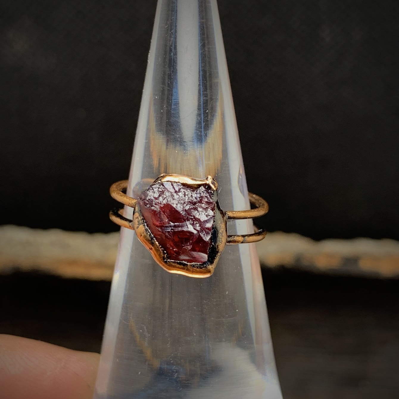 Elegant Natural Birthstones Ring - Selina