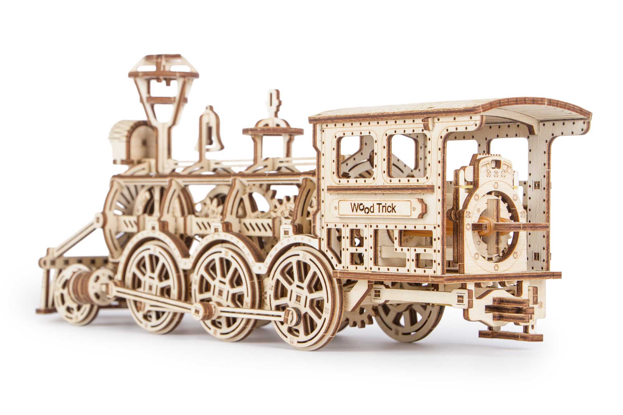 TrainCraft 3D Puzzle - Historical Locomotive with Wagon