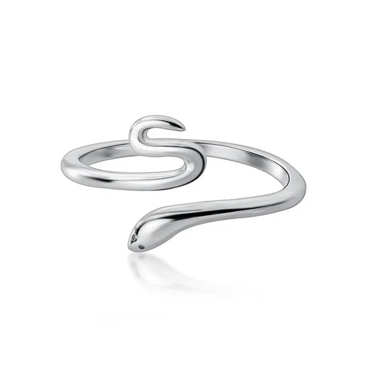 Amira Adjustable Snake Ring - Perfect Fit for Your Style!