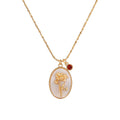 Aurora Birthstone and Birth Flower Necklace – A Personal Piece of Jewelry for My Loved Ones