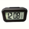 SmartAlarm Clock – Compact LCD Alarm Clock with Sound and Temperature