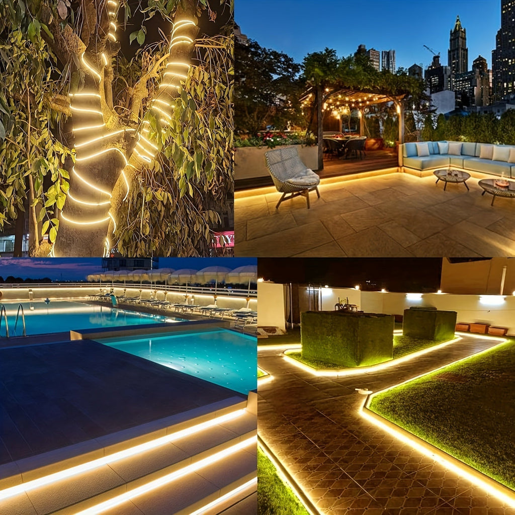 SolarFlex Light – Flexible LED Strip with Solar Power
