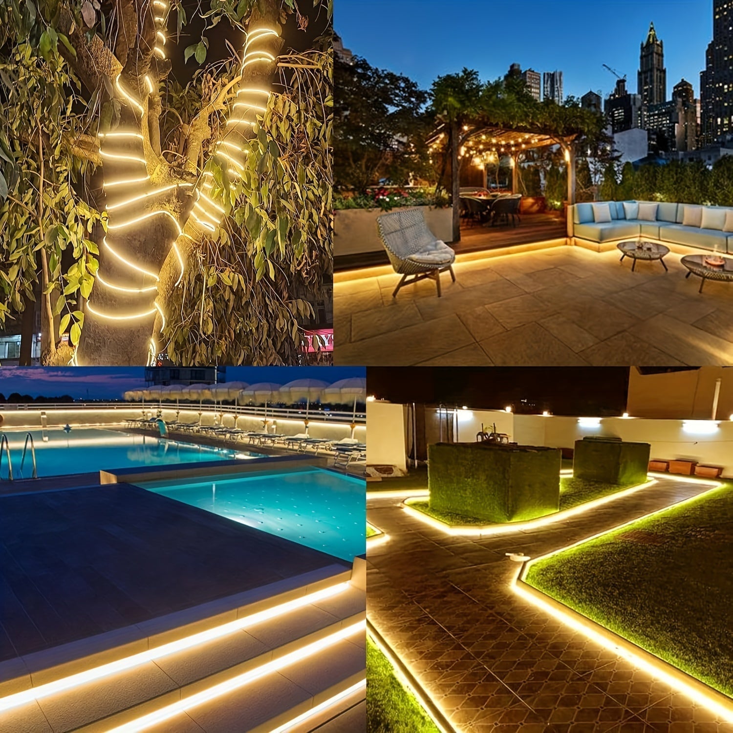 SolarFlex Light – Flexible LED Strip with Solar Power