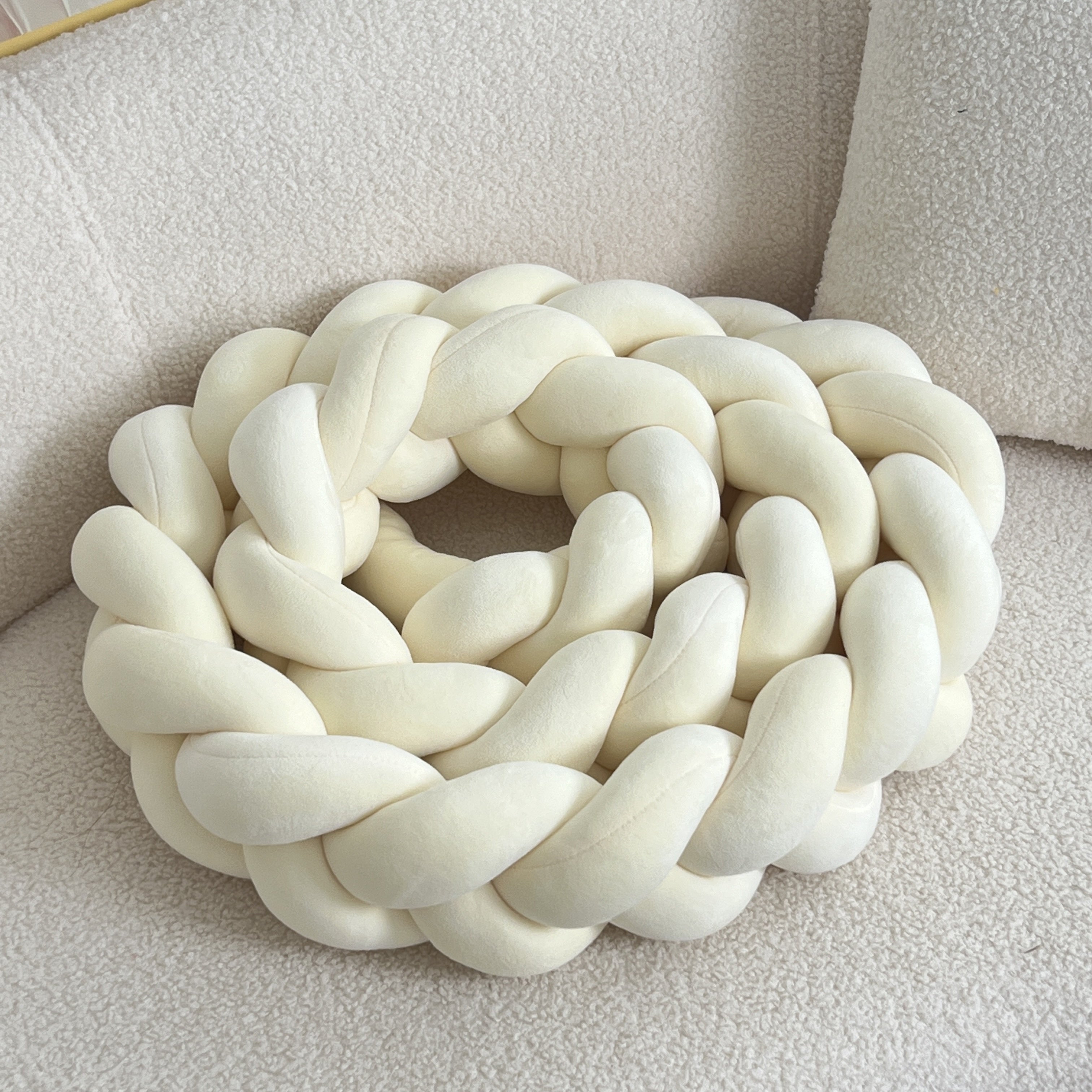 WaveCushion - Modern Washable Floor Cushion with Geometry