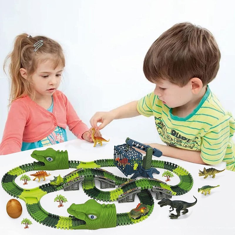 SpeedFlex Track – Flexible Racetrack with LED Vehicles