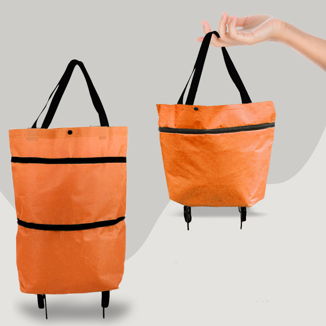 CarryFlex - Practical 2-in-1 Shopping Bag with Wheels