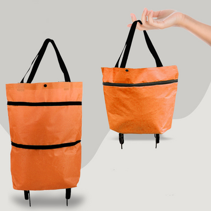 CarryFlex - Practical 2-in-1 Shopping Bag with Wheels