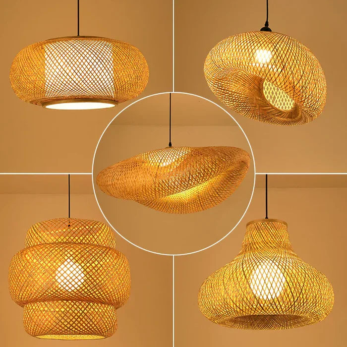 RayaLicht – Handmade Rattan Pendant Light for Your Interior