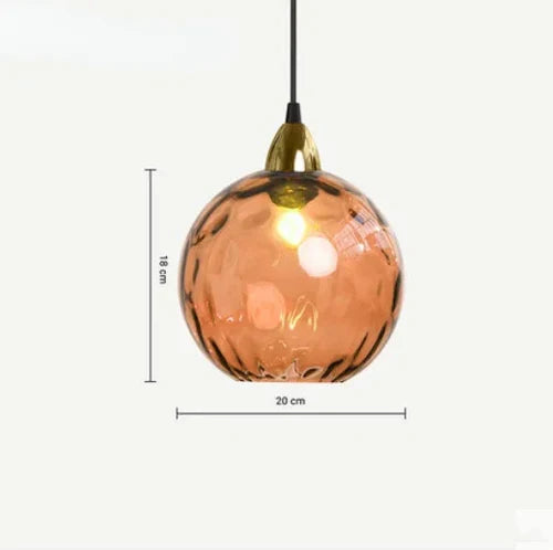 LumiSphere Pendant Light – Elegant Glass Sphere Lighting