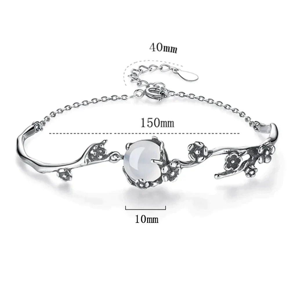 MoonGleam Bracelet - Elegant Silver Bracelet for Every Occasion