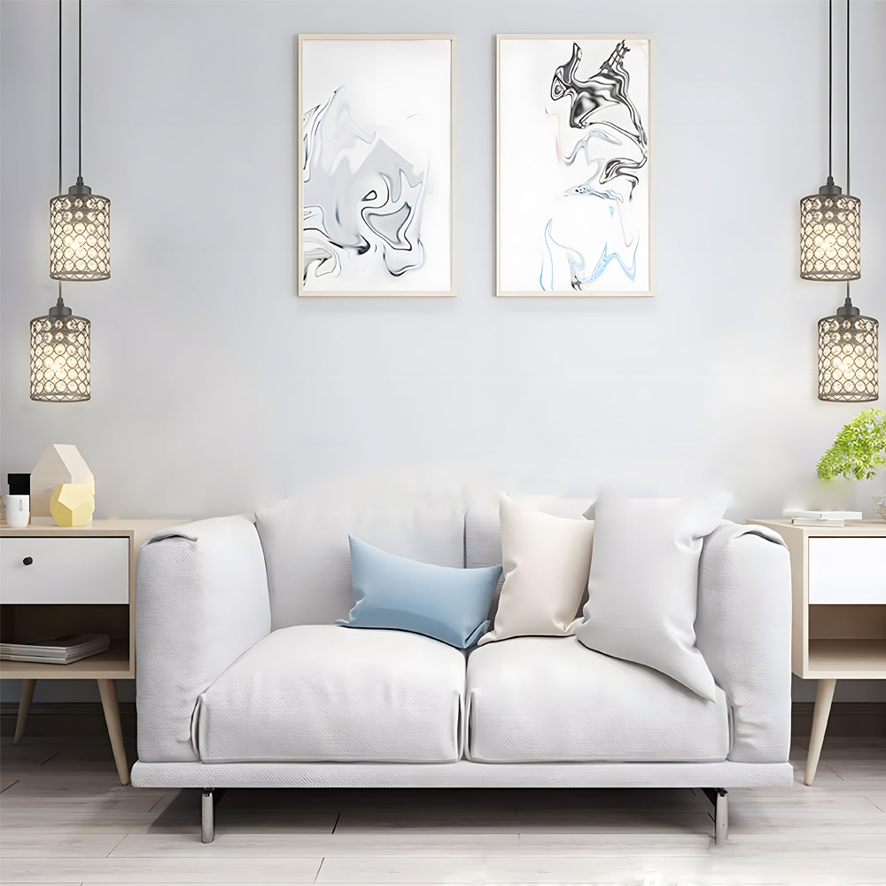 CrystalCloak - Elegant Decorative Hangings for Luxury Interiors