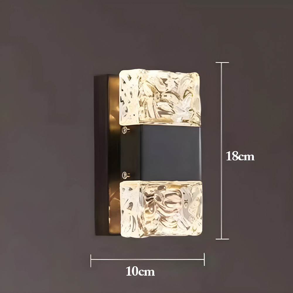 AuraCrystal - Luxury LED Crystal Wall Lamp