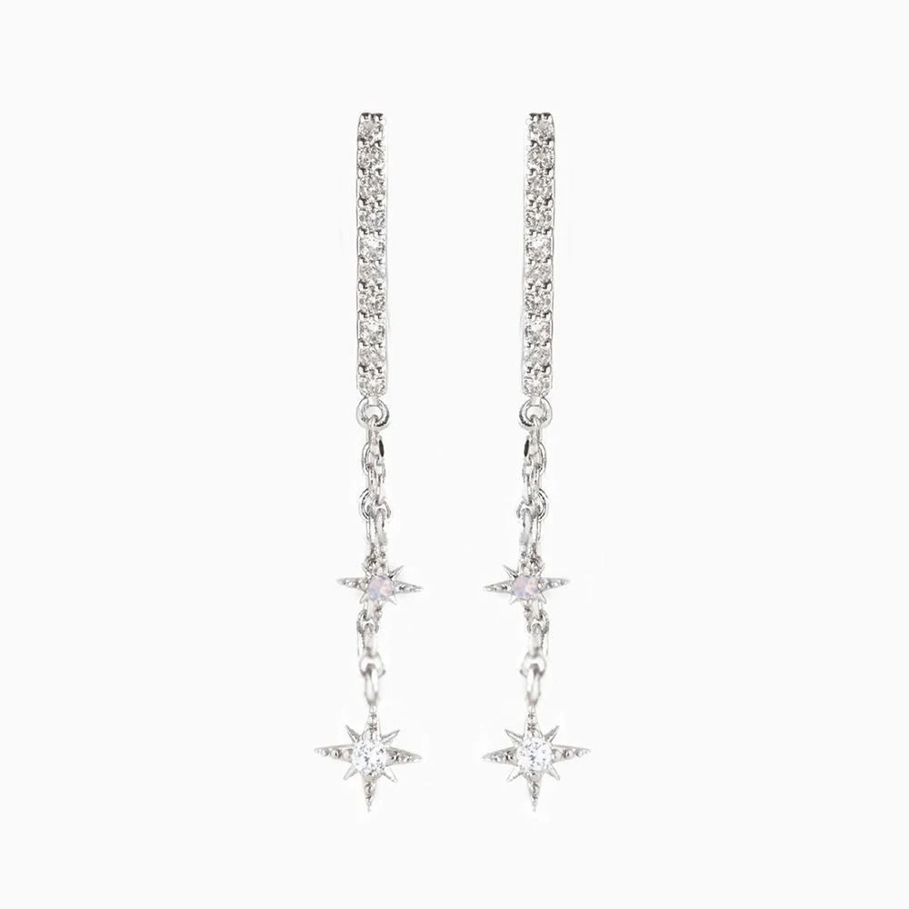 StarGlow Earrings - Magical Star Design Earrings