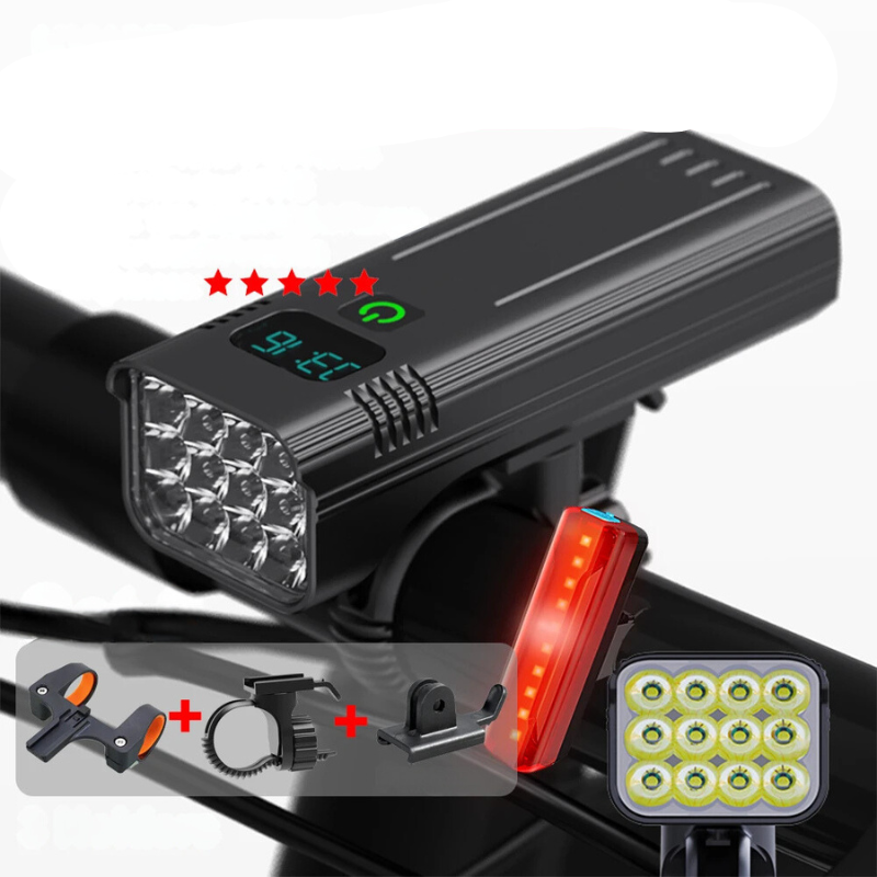 LuminousRide - Rechargeable Bike Lights 5000LM