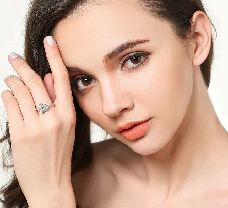 Spoil your loved one with our Enchanting Love Knot Ring - the Perfect Gift!