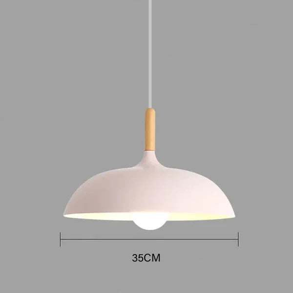 ScandiLuxe Ceiling Light - Scandinavian Oak Wood Design