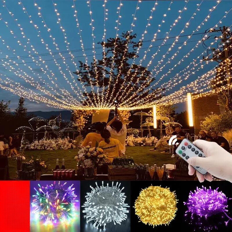 FestiveGlow Outdoor Lighting - Magical LED Outdoor Lighting for Parties