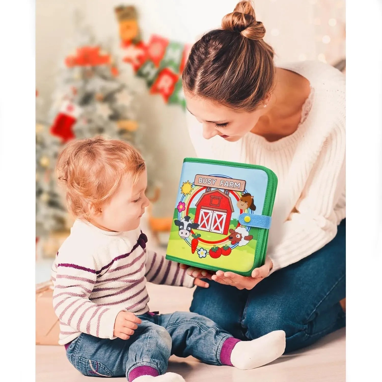 Creative Workbook with Farm Animals - For Toddlers and Preschoolers