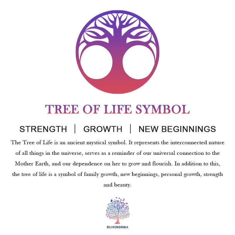 Elegant Luna Tree of Life Zirconia Pendant - Dazzling Necklace