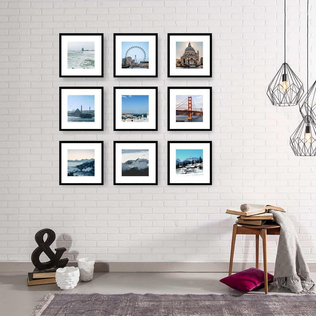 FotoFrame - Stylish Wooden Frame Set