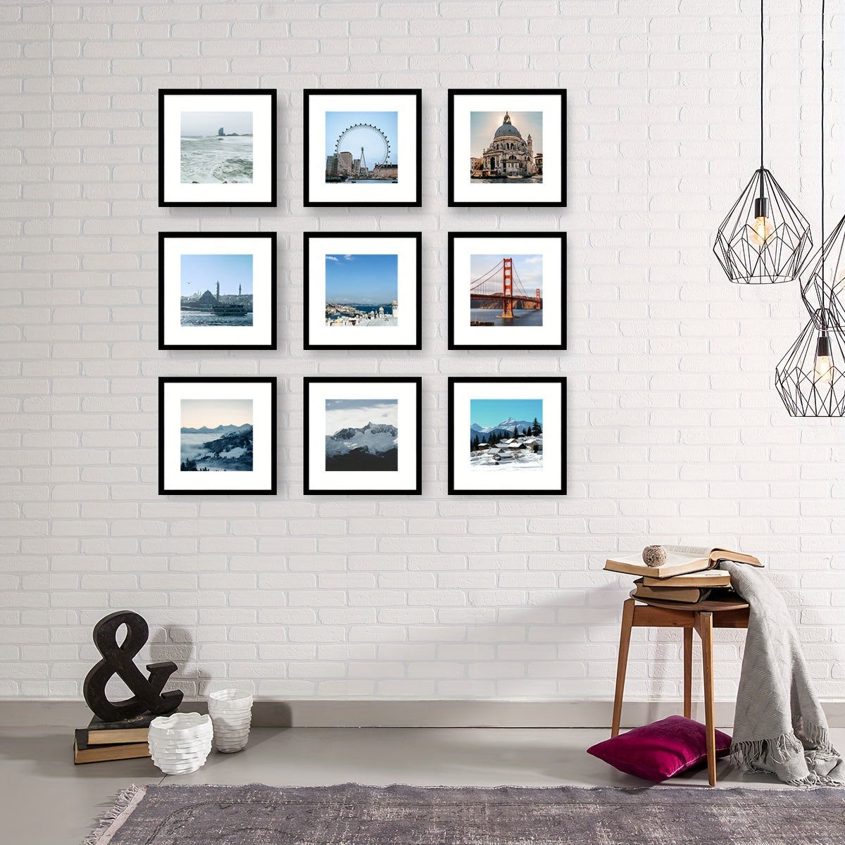FotoFrame - Stylish Wooden Frame Set
