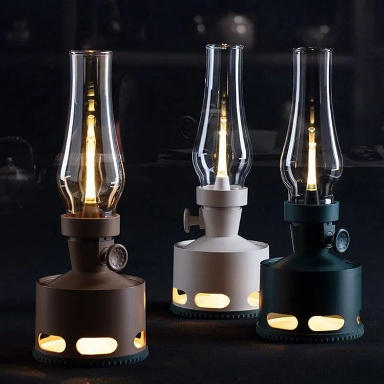 NostalgiaLamp - Vintage LED Lantern for Atmospheric Evenings