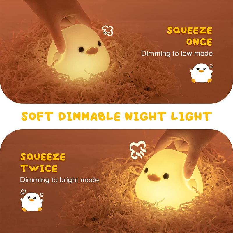 Ducky Buddy Lamp - Reassuring Night Light For Your Child's Better Sleep