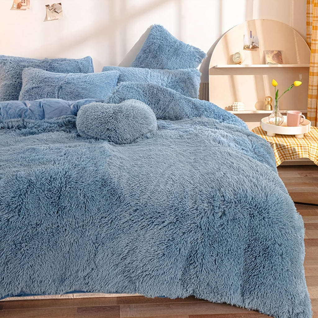 Luxurious Velvet Duvet Cover Set for Ultimate Comfort