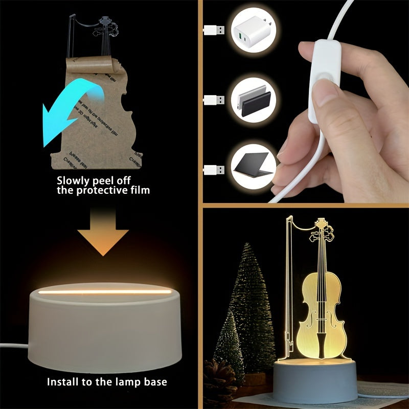 CelloGlow Lamp - 3D LED Night Light