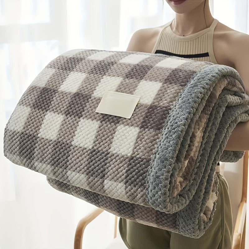NLDD Coral Fleece – Luxury Seasonal Blanket for Living Room
