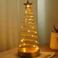 StarGlow – LED Star Tree Table Lamp in Stainless Steel