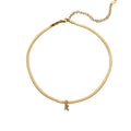 Stylish Golden Initials Necklace - Ella