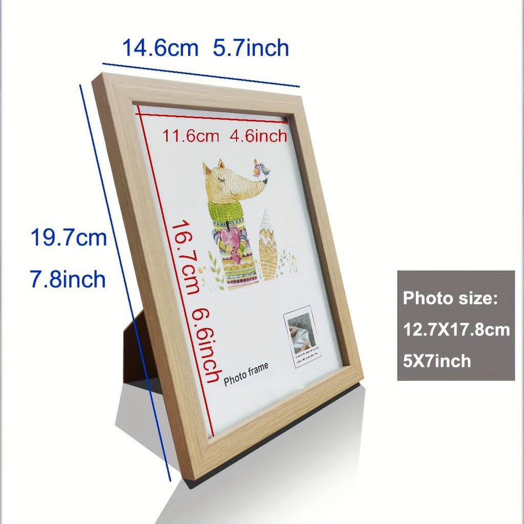 TimelessWood – Classic Wooden Photo Frame for Memories