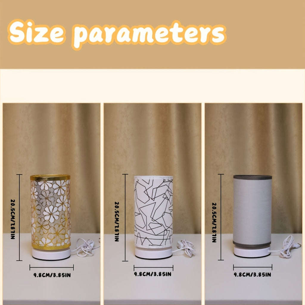 ModernLight – Illuminated USB Table Lamp in Cylinder