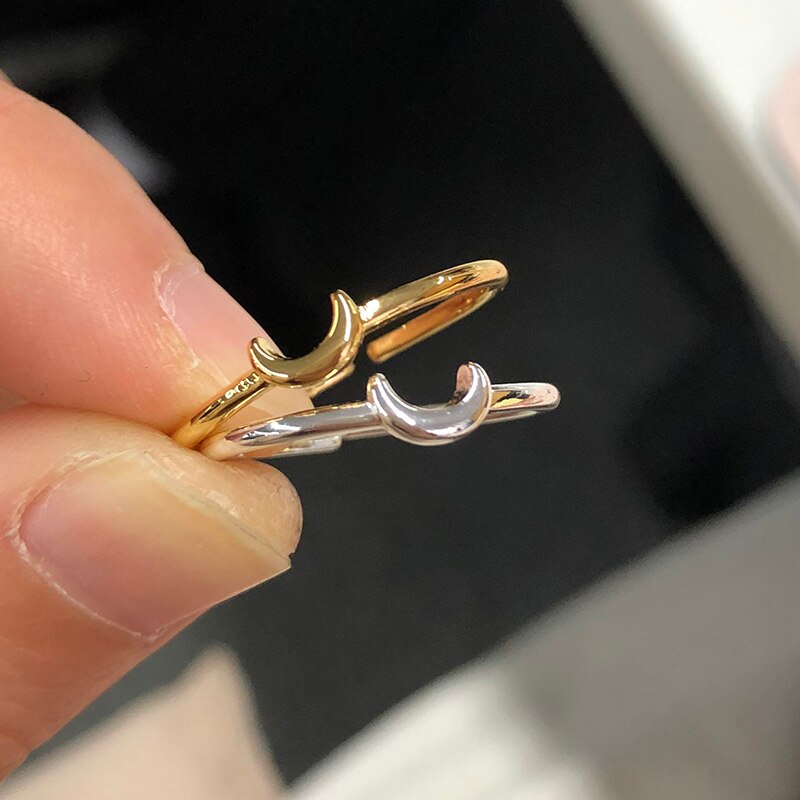 Nova – Sleek Half-Moon Ring for Jewelry